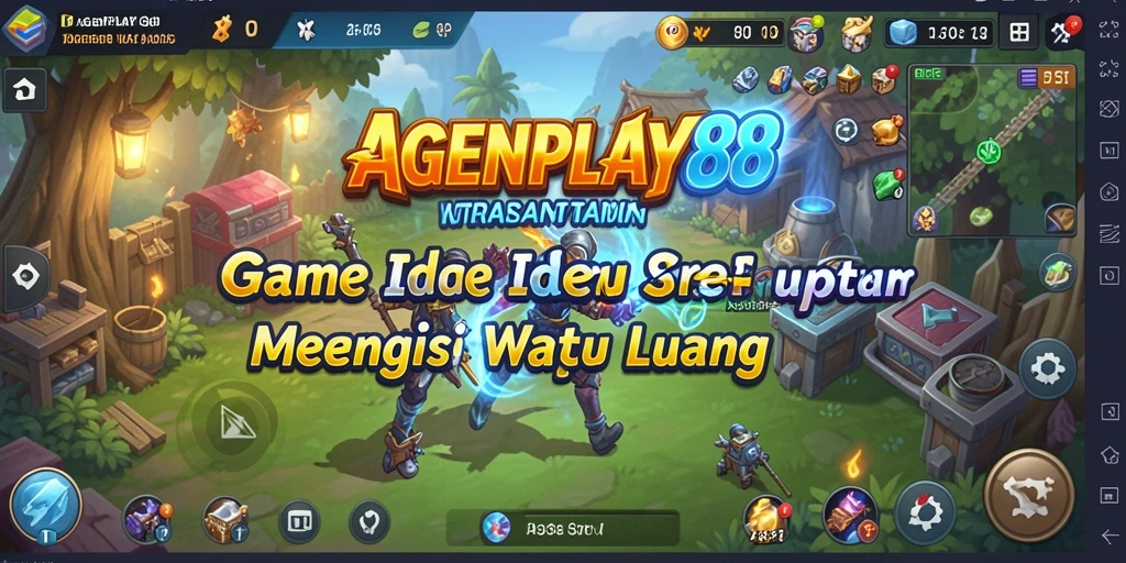 Tampilan gameplay AGENPLAY88 yang menarik dan penuh warna.