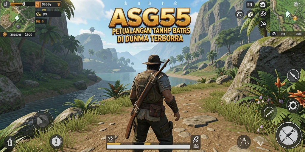 Tampilan gameplay Open World ASG55 yang luar biasa dan interaktif.