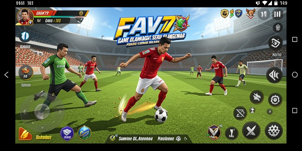 Tampilan gameplay FAV77 dalam olahraga yang seru dan mendebarkan.