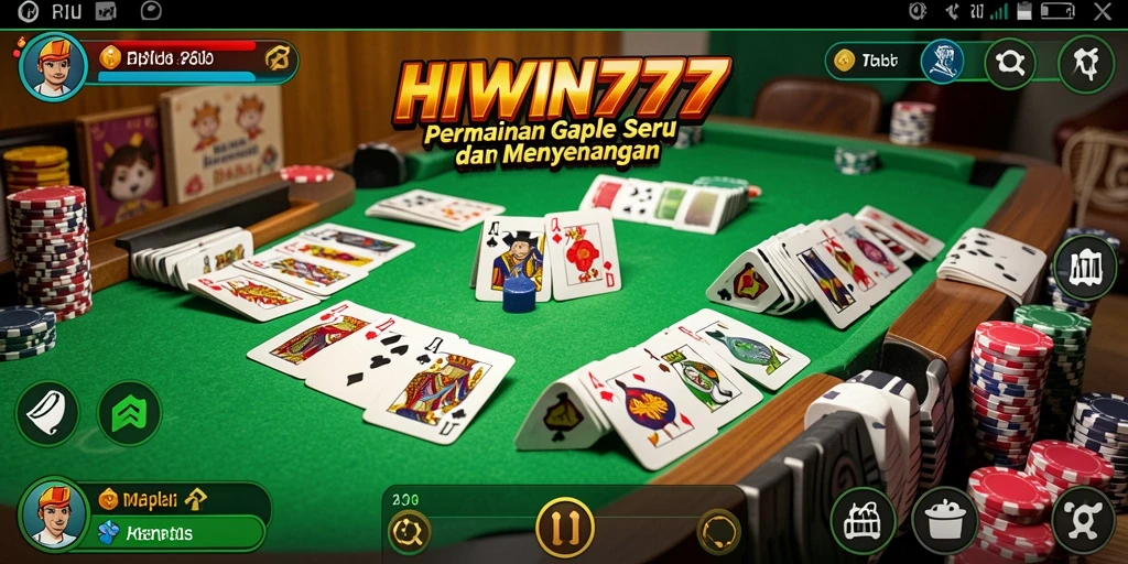 Tampilan gameplay seru dan menarik di HIWIN777.