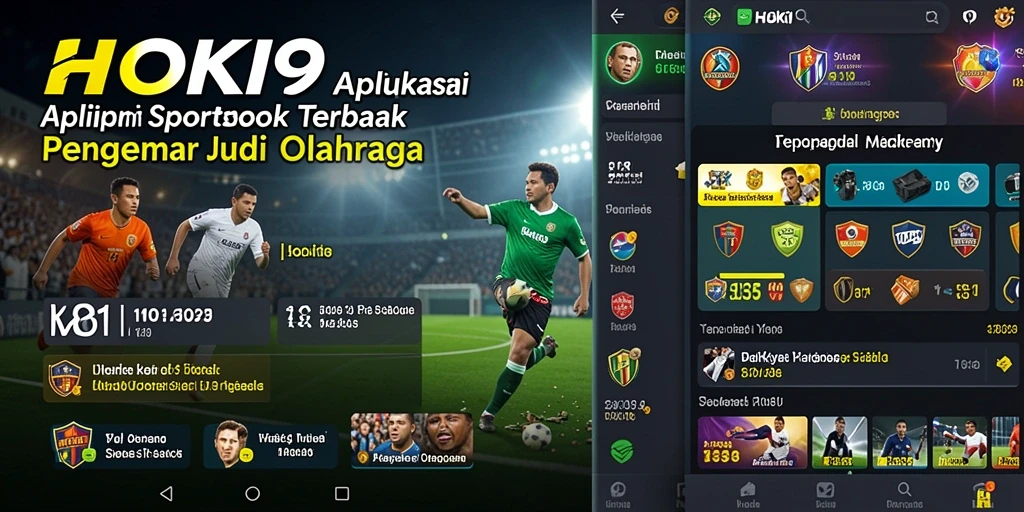 Screenshot gameplay HOKI9 menampilkan taruhan olahraga yang menarik.