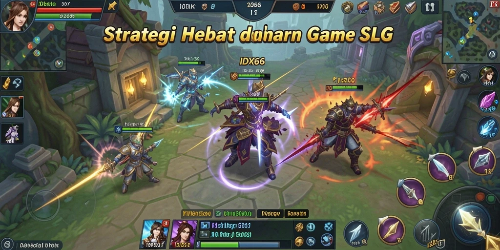 Tampilan gameplay menarik dari game SLG IDX66 yang mendebarkan.