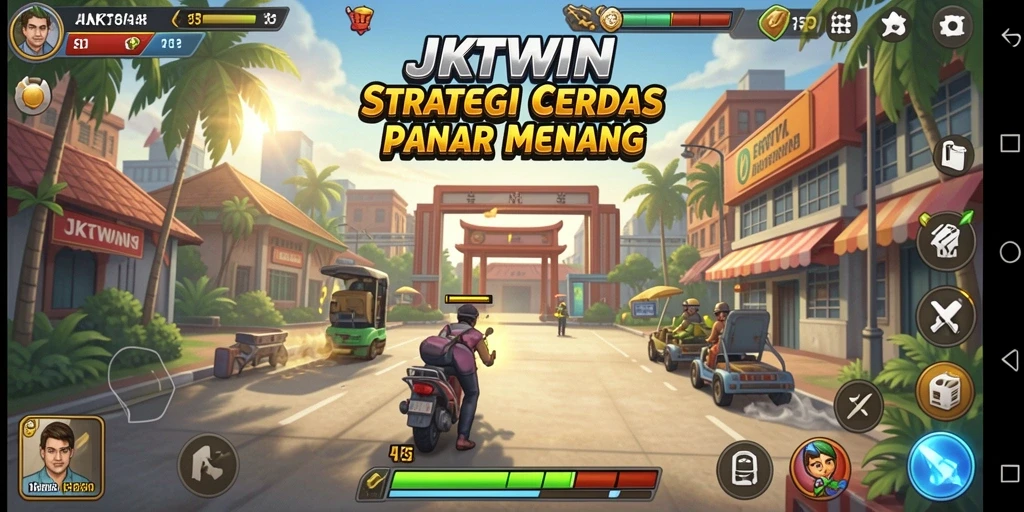 Menampilkan aksi strategis seru di JKTWIN dengan grafis menakjubkan.