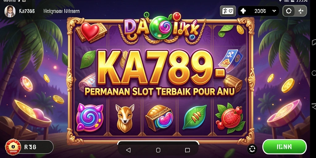 Tangkapan layar yang menunjukkan gameplay menarik dari KA789.