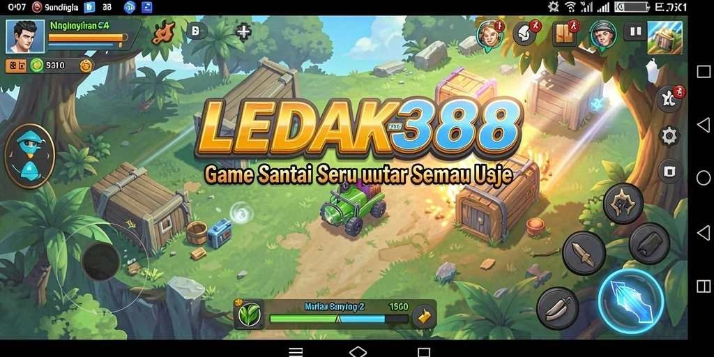 Gambaran gameplay seru LEDAK388 yang menyenangkan dan penuh tantangan.