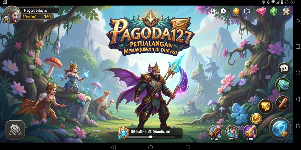 Tampilan gameplay <strong>PAGODA127</strong> yang penuh aksi dan eksplorasi.