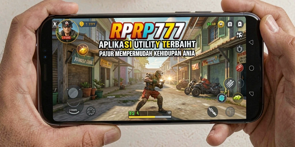 Screenshot RPRP777 menampilkan fitur-fitur utama aplikasi Utility.