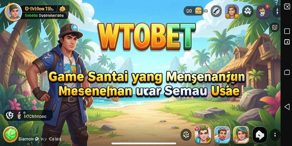 Gambaran gameplay WTOBET yang seru dan menantang.